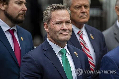 邁克·沃爾茲（Mike Waltz）美國白宮國家安全顧問[AP yonhap新聞照片]