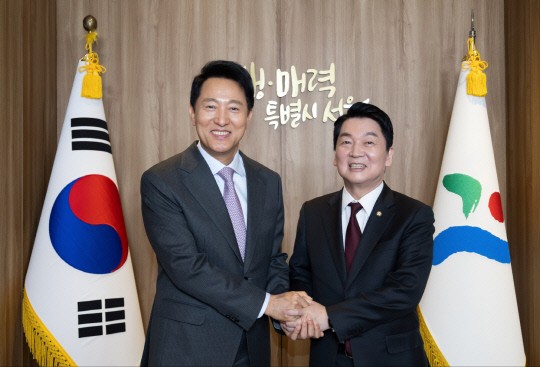 <b>안철수</b>-<b>오세훈</b> 회동…"<b>중도확장</b>성이 선거 승패 좌우"