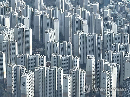 강남3구 아파트.[연합뉴스] 