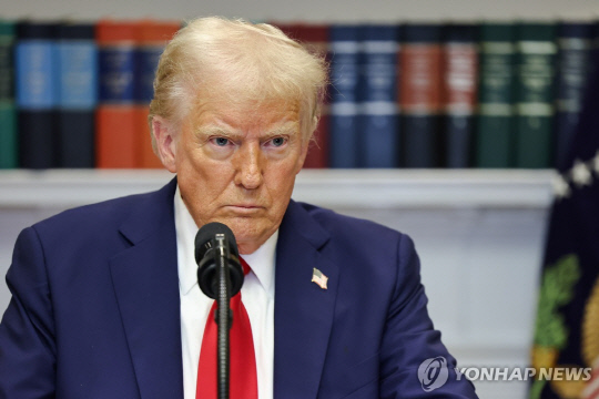 도널드 트럼프 미 대통령.[연합뉴스] 