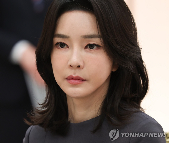 김건희 여사.&lt;연합뉴스&gt; 