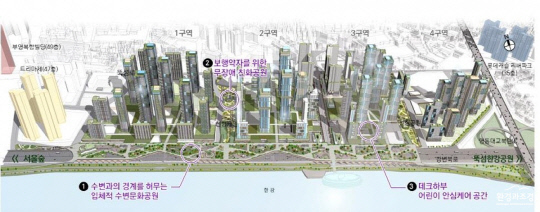 서울 성동구 '성수전략정비구역 1~4지구' 조감도.[서울시 제공] 