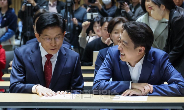 <b>김문수</b>와 <b>이준석</b>의 밀당, <b>단일화</b> 분위기 잡을까
