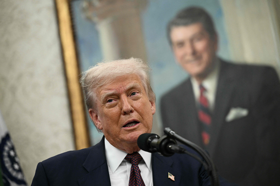 President Donald Trump. Yonhap News