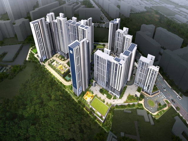 동문건설, ‘춘천 동문 디 이스트 어반포레’ 조감도