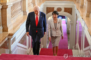 [속보] <b>트럼프</b>·<b>다카이치</b>, 도쿄서 첫 <b>정상회담</b> 시작