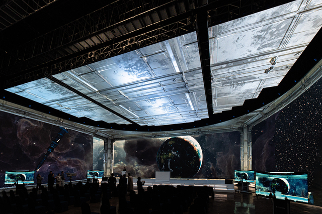 LG전자의 버추얼 프로덕션 전용 고화질 LED 솔루션.LG전자 제공