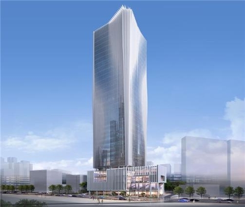 강남구 청담동 52번지 일대 개발 조감도.[서울시 제공]