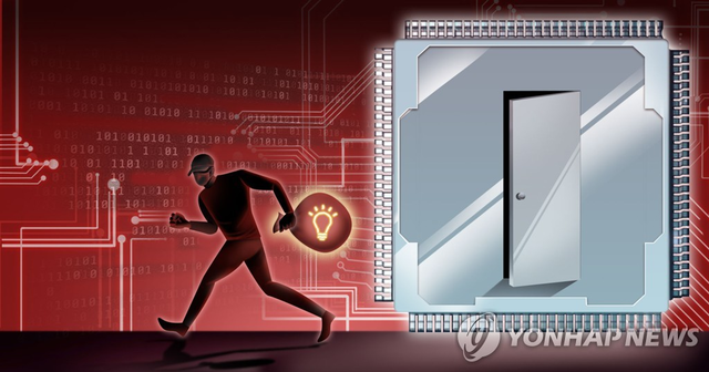 첨단 기술 유출 *기사의 이해를 돕기 위한 이미지 [연합뉴스]