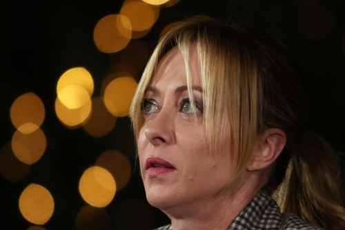 조르자 멜로니 이탈리아 총리.AP 연합뉴스