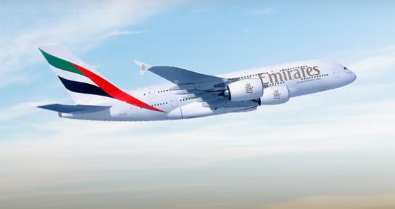 에미리트 항공기 [아랍에미레이트 홈페이지 캡처]