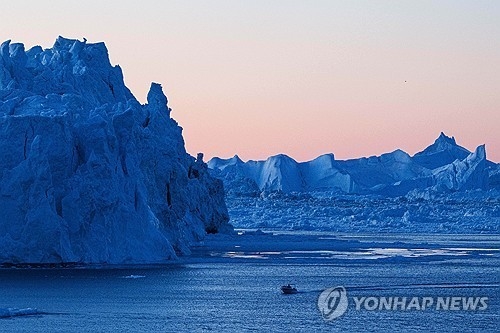 그린란드 일루리사트 인근.AP 연합뉴스 자료사진.