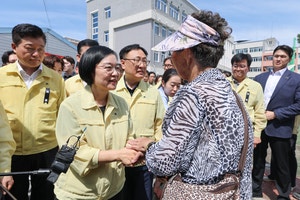 韓 <b>총리</b>, 호우피해 청주 <b>현장</b> 점검