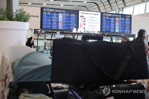 ‘돌풍·강풍 경보’ <b>제주공항 결항 100편</b>↑…“운항 정보 확인해 달라...