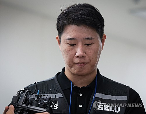 삼성그룹 초기업노동조합 삼성전자지부 최승호 위원장 [연합뉴스]