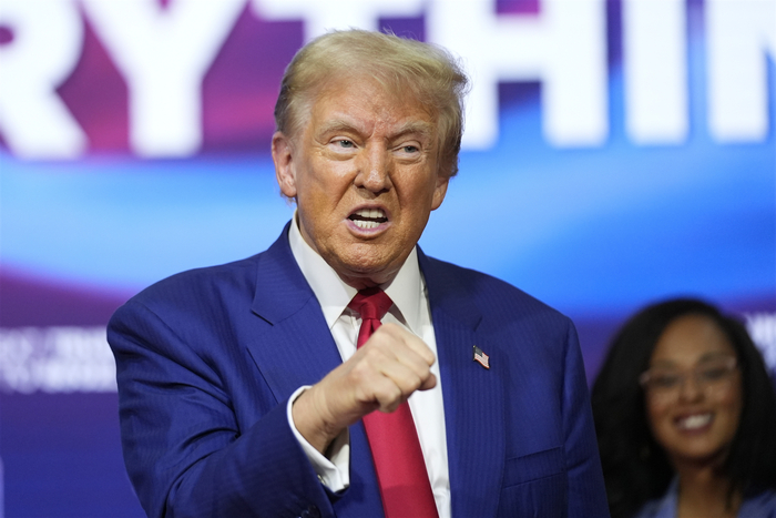 Republican presidential candidate and former President Donald Trump. Photo = AP Yonhap News