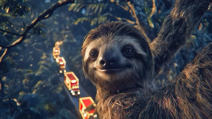 올해 공개된 코카콜라 AI 크리스마스 광고.사진=코카콜라 유튜브 캡처