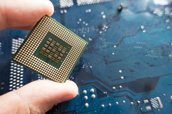중앙처리장치(CPU)와 기판 이미지(사진=게티이미지뱅크)