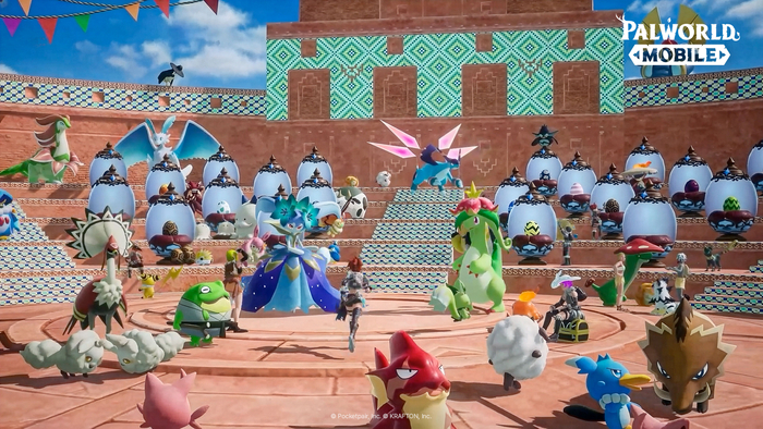 크래프톤이 출시 예정인 '팰월드 모바일'