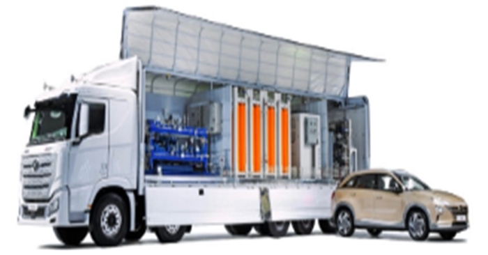 이동식 수소충전소 조감도.이미지 출처 : 기후에너지환경부