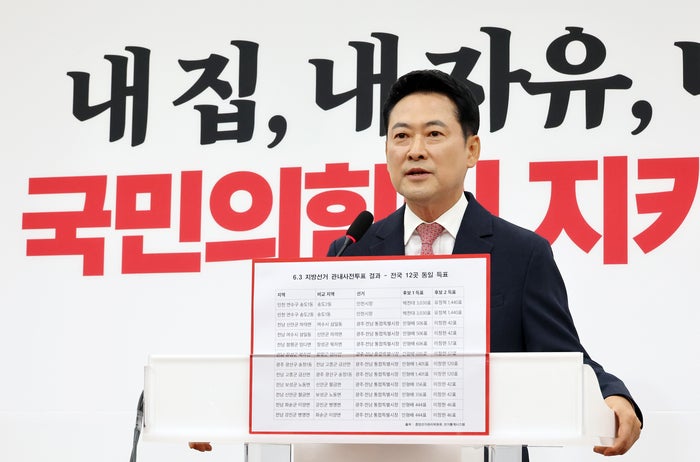 장동혁 “6·3 지선 재선거 사유 차고 넘쳐…특별법 발의 검토”