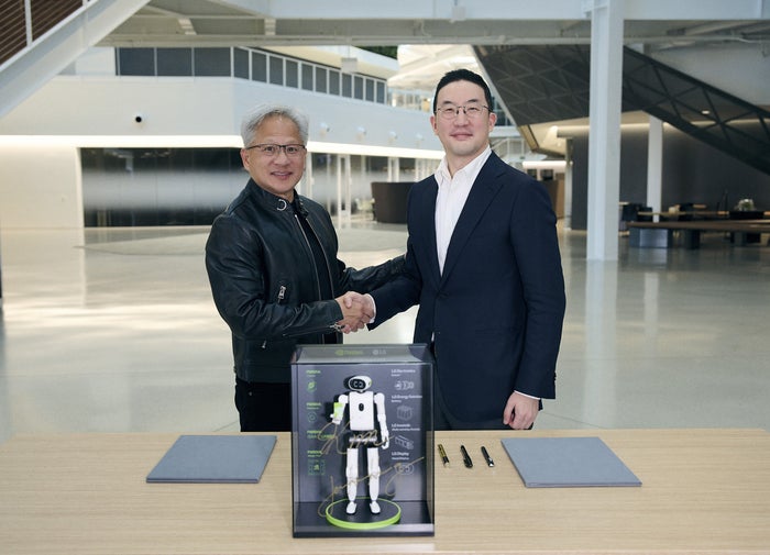 LG·엔비디아,피지컬AI 동맹…내년 1분기 휴머노이드 공개
