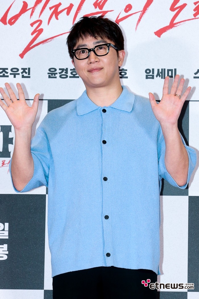 [ET포토] 홍진호, '다정한 인사'