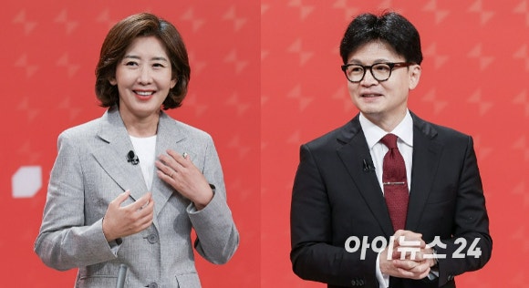 <b>한동훈</b> vs 나경원 마지막 토론회서 '고성'