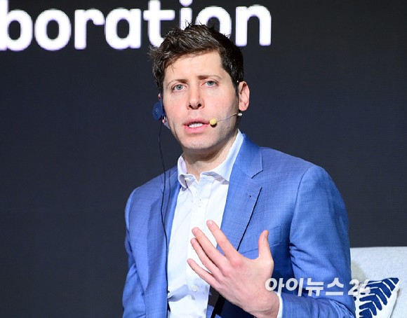 샘 올트먼 오픈AI 최고경영자(CEO).[사진=정소희 기자]