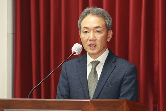 신규식 충북테크노파크 원장 후보자.[사진=충북도의회]