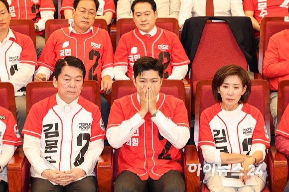 [2025 <b>대선</b>]김용태 "<b>개표 결과</b> 겸허히 지켜보겠다"