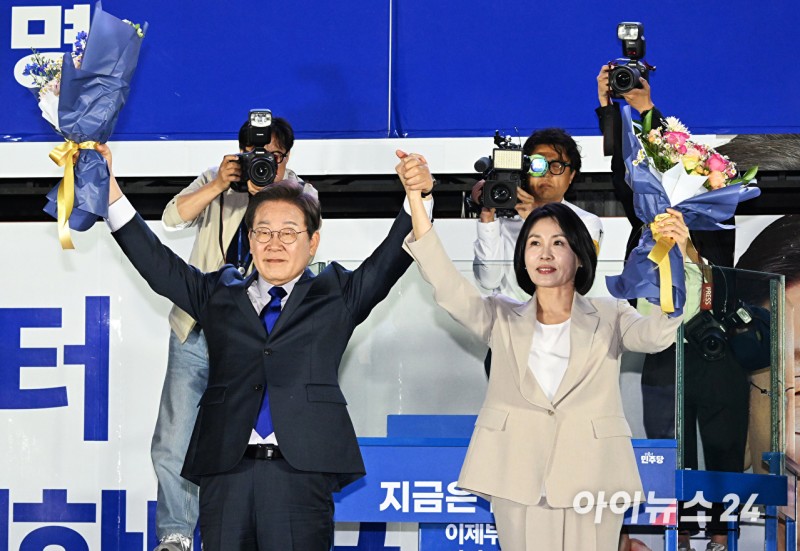[2025 <b>대선</b>]이재명 당선 확정…尹 정권 '1000일 천하' 종말