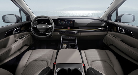 The 2026 카니발 인테리어. [사진=기아]