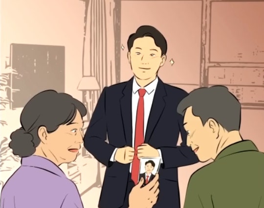 아버지는 아들의 면접 사진이 영정 사진이 될 줄 몰랐다며 슬퍼하기도 했다. [사진=JTBC '사건반장']