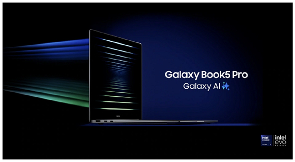 갤럭시 북5 프로 [사진=삼성 홈페이지 캡처]
