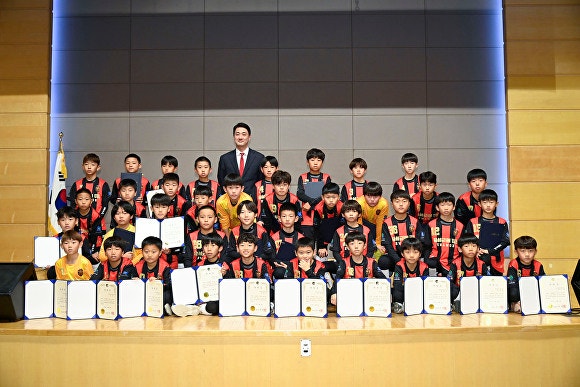 대구 달성군청 <b>유소년축구</b>단 공식 출범…“지역 체육 인재 육성의 새 출...