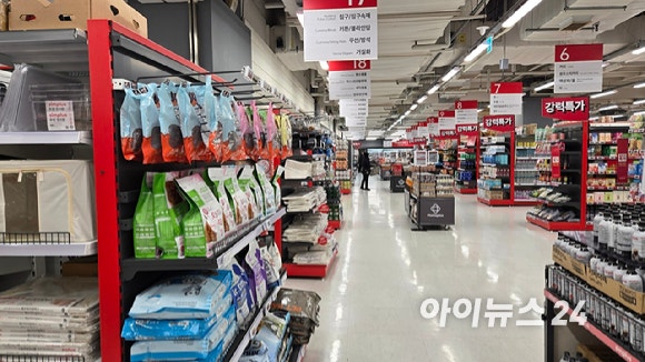 16일 홈플러스 가양점 내부 모습.[사진=진광찬 기자]