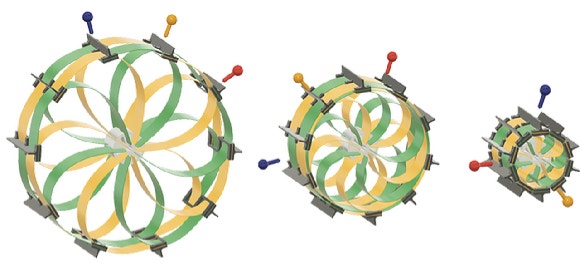 이번에 개발한 바퀴는 지형에 따라 커졌다 작아졌다를 할 수 있다 [사진=KAIST]