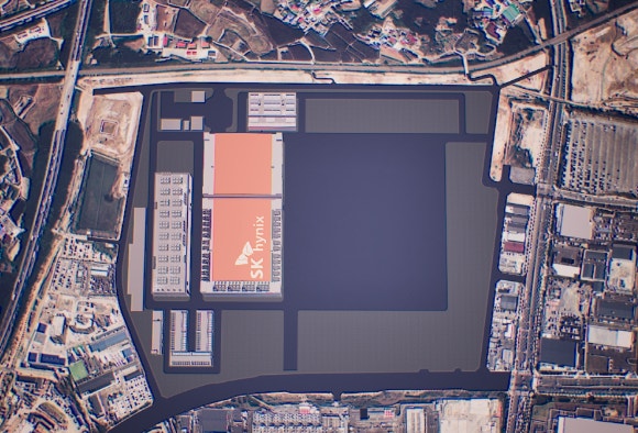 SK하이닉스의 청주‘P&T7’신공장 조감도.[사진=SK하이닉스]