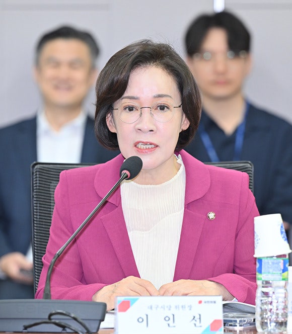 이인선 국민의힘 대구시당 위원장 [사진=대구시]