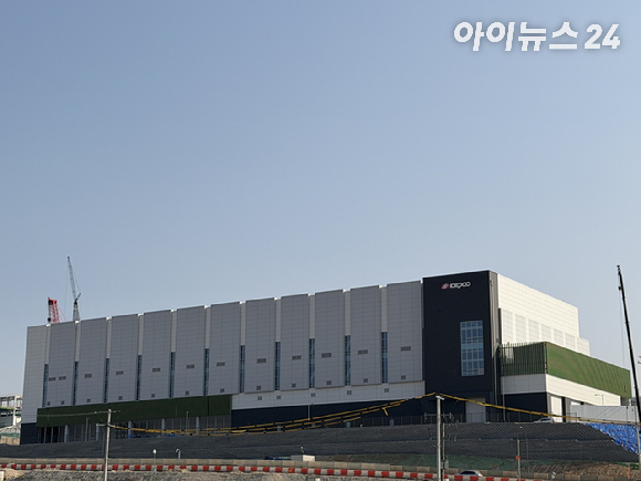 용인 일반산업단지 내 건설이 완료된 한국전력공사(한전) 동용인 변전소 전경. 2026.01.23 [사진=황세웅 기자]