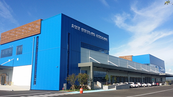 View of the Honam-region Eco-Friendly Agricultural Integrated Logistics Center [Photo=Jeonnam Province]