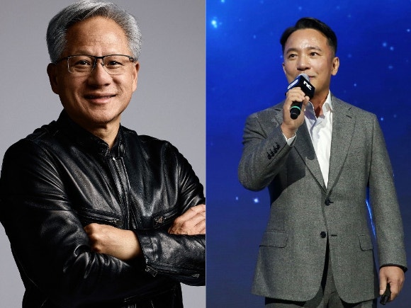 앤비디아 <b>젠슨 황</b>, 엔씨 <b>김택진</b> 만난다…'AI·게임' 협력 주목