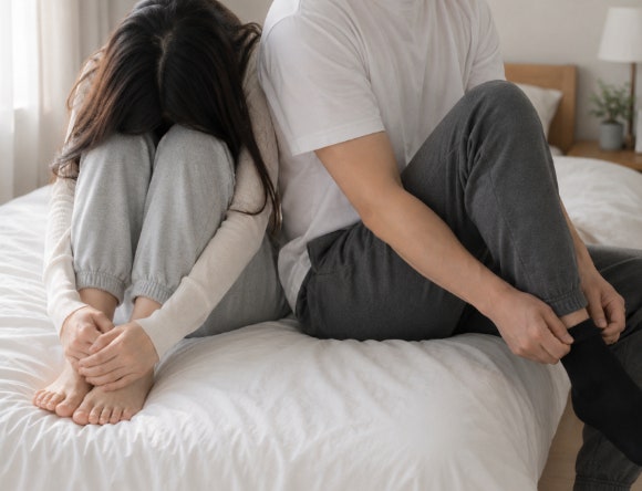 "침대 이불 보고 헛구역질"⋯잠도 따로 자고 싶어지는 아내 '이것'은? [헬스+]