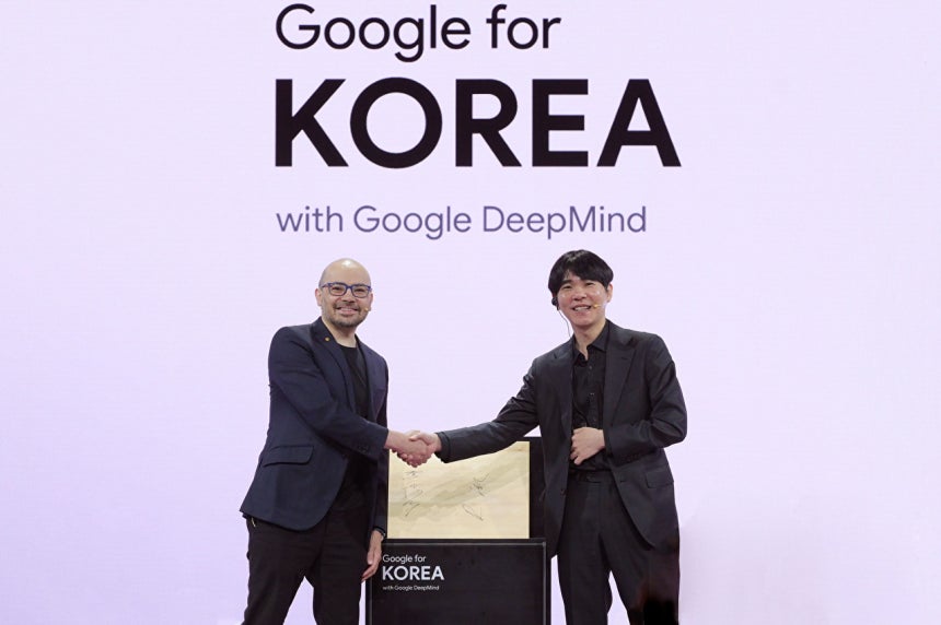 29일 서울 중구 웨스틴조선호텔에서 열린 '구글 포 코리아 2026' 행사에서 데미스 하사비스 구글 딥마인드 최고경영자(CEO,<a href=