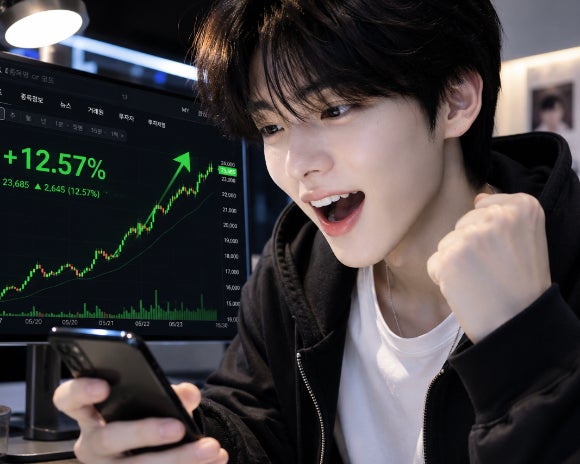 이틀간의 급락세를 보였던 코스피가 하루 만에 반등에 성공했다.사진은 AI 생성 이미지로,본 기사 내용과 무관.[사진=챗GPT]