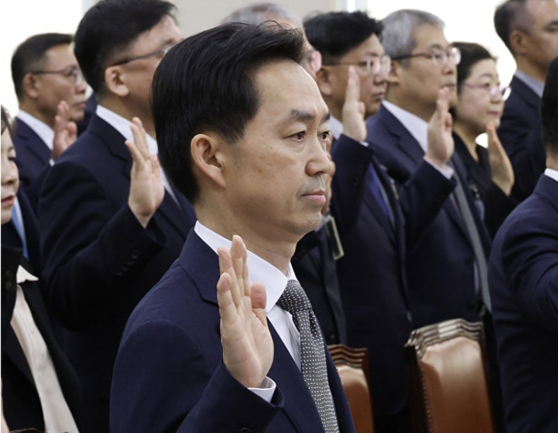 [2026 <b>국감</b>] <b>김지용</b> 중수청장 "'정치적 중립' 바탕 엄정한 수사권 행사"