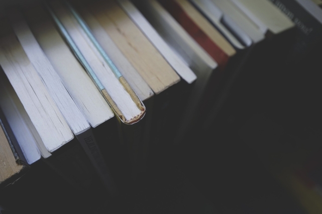 도서관에 책들이 놓여 있다. pixabay