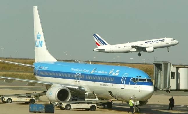 네덜란드 KLM항공 여객기. 게티이미지