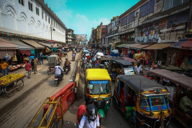인도 바라나시의 길거리 모습.게티이미지뱅크